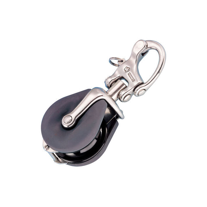 Wichard 55mm Snatchblock, 1-scheibig mit Wirbel